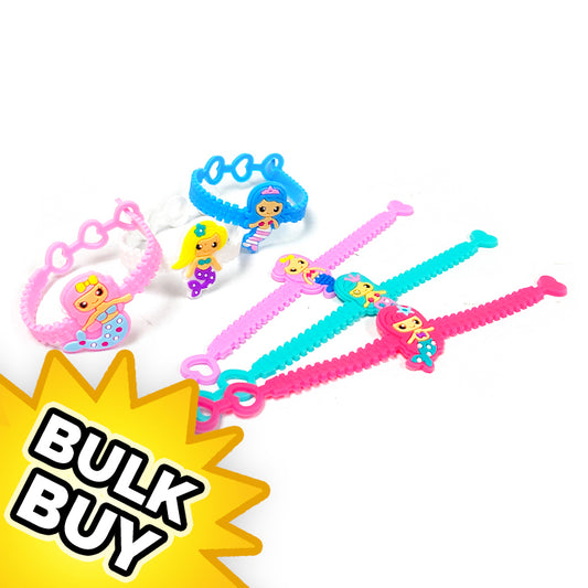 Super Mermaid Stretch Bracelets x 48 ( BULK BUY )