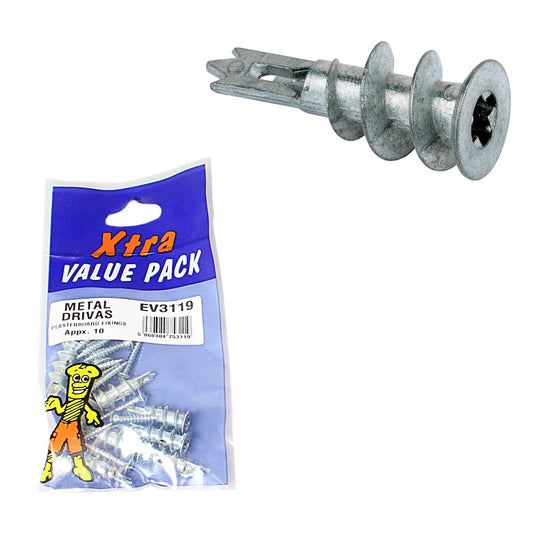 Metal Driva Plasterboard Fixings Xtra Value Diy 3119