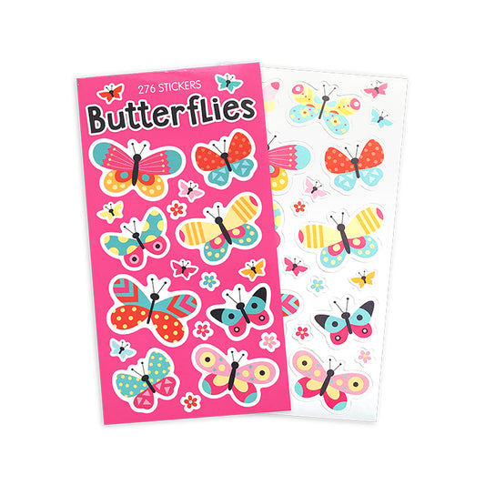Butterfly Mini Sticker Book (12 sheets)