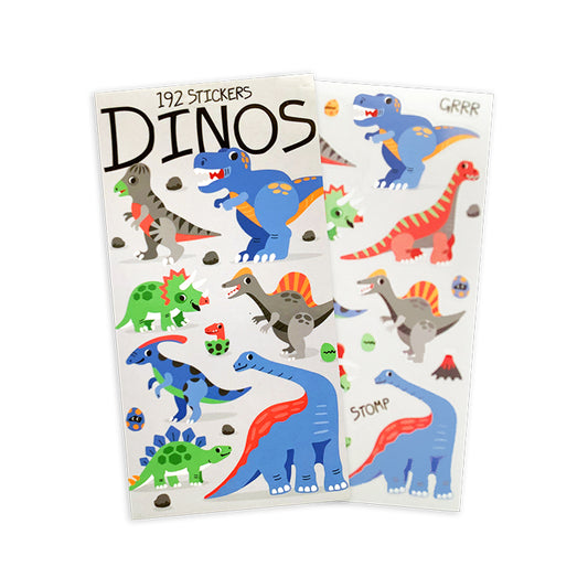 Dinoland Mini Sticker Book ( 12 Sheets )