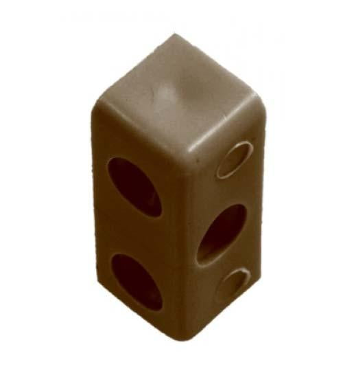 10 Pack BROWN Modesty Block Home Builders DIY 3554