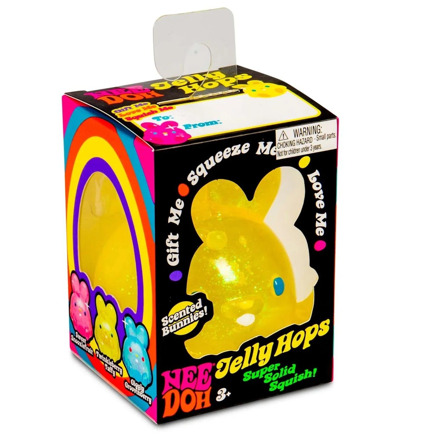 NeeDoh Jelly Hops - Yellow