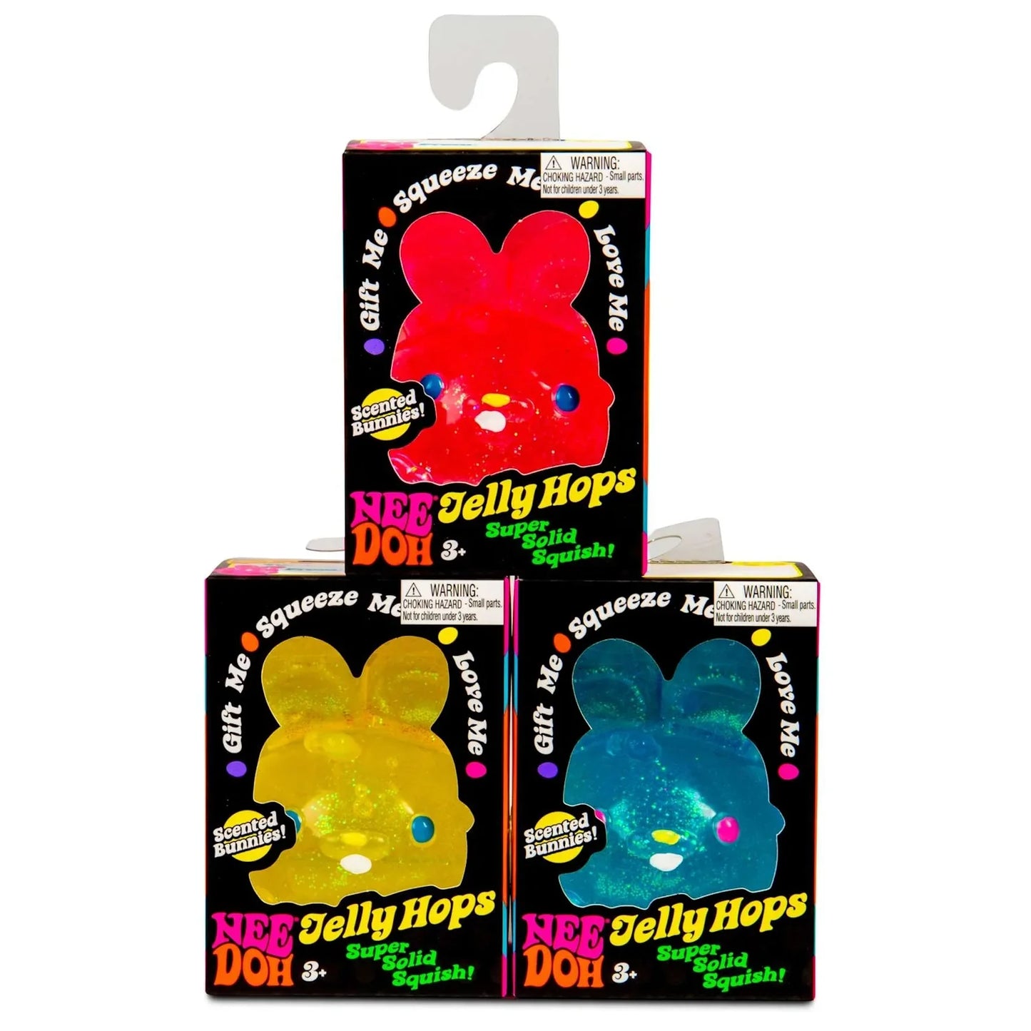 NeeDoh Jelly Hops - Yellow