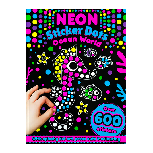 Under The Sea Neon Sticker Dots Book