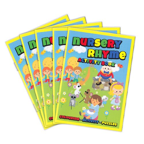 5 Nursery Rhyme Activity Books
