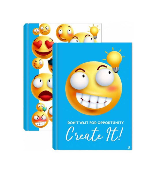 Emoji Style Hardback Notebook Notepad Fun Children's Book A4 P1030