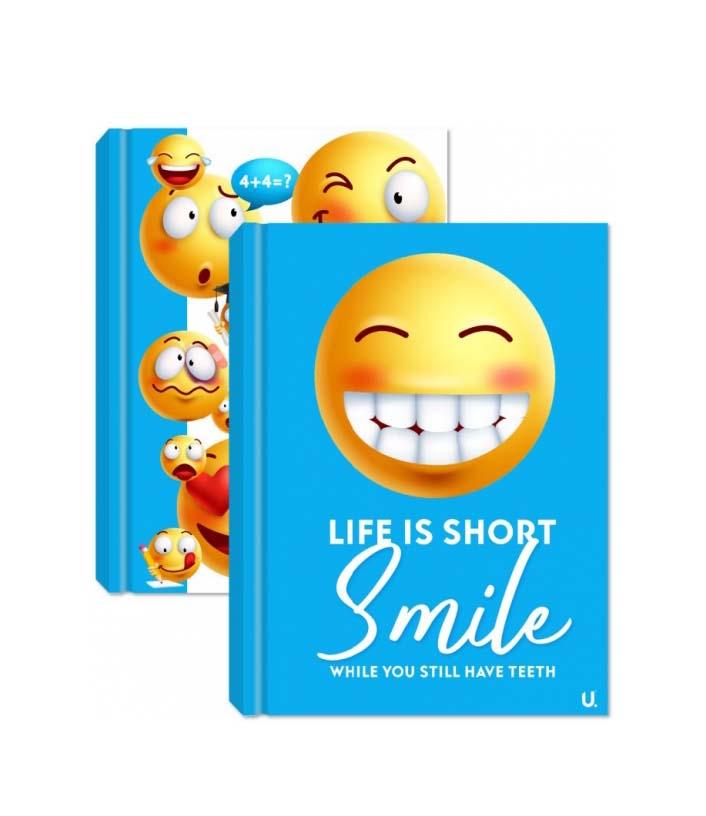 Emoji Childrens Notebook Notepad Home School Hardback A5 Notebook P1031 A