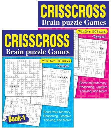 Criss Cross Puzzle Book 270 X 200 Mm Assorted Designs