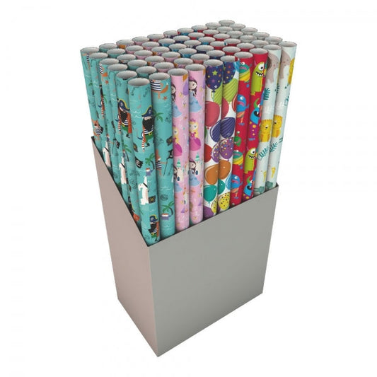 Kids Children Birthday Special Occasions Gift Wrapping Paper Assorted Designs