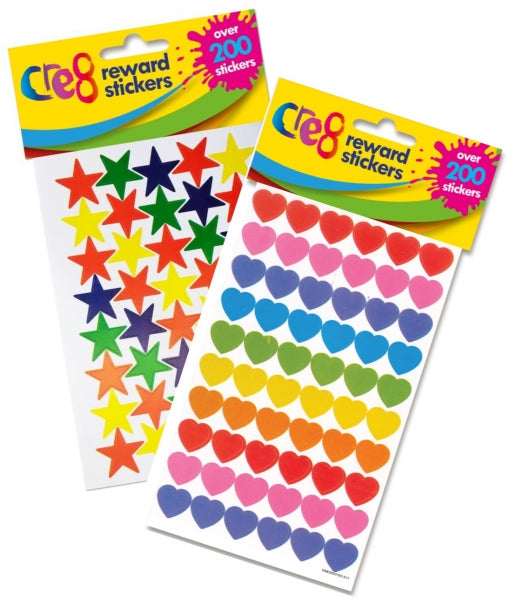 Reward Stickers 20 x 11.5 x 0.1 cm 6 Sheets P2450