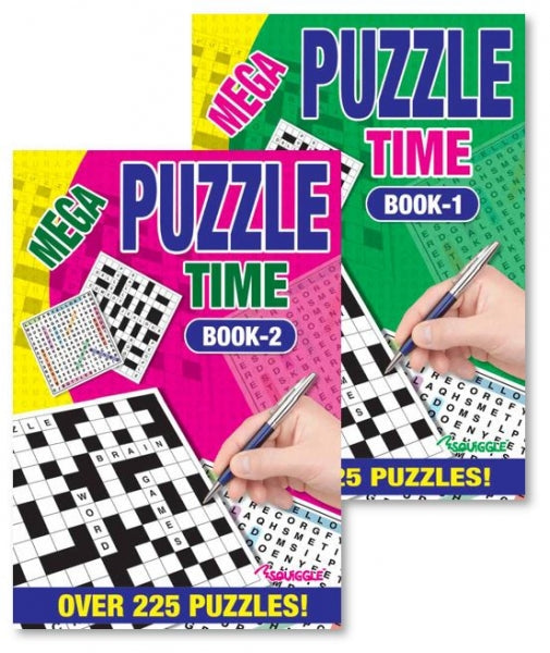 A5 Puzzle Time Book Random Design Sent x 1  P2594 A