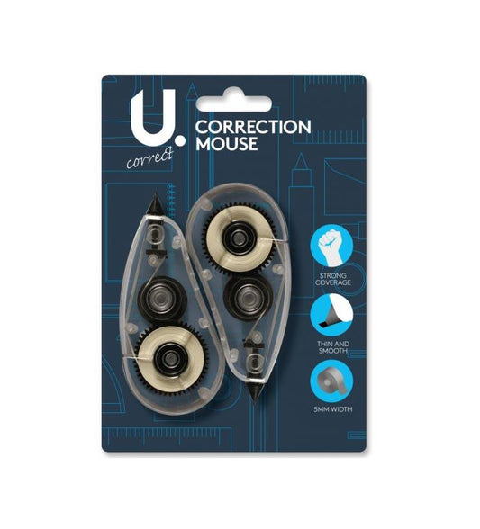 2 Pack Correction Mouse Strong Coverage Thin And Smooth P2693