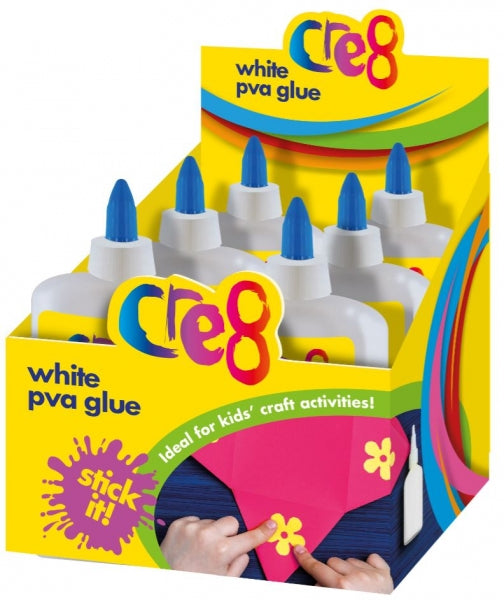 Cre8 White PVA Craft Glue 150ml P2913