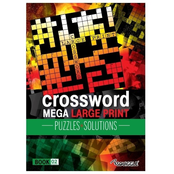 Mega Large Print Modern Crossword Book 2