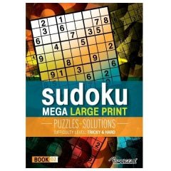 Mega Large Print Modern Sudoku Book 2 Tricky & Hard P2963