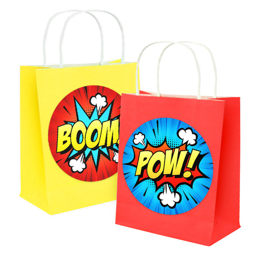 Superhero Party Bags x 4