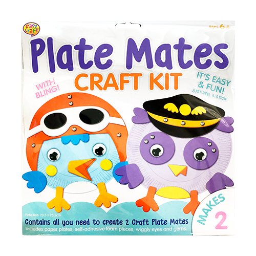 Flying Aces 2 Pack Plate Mates Craft Kit