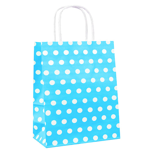 Blue Dots Party/Gift Bag