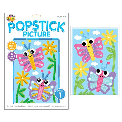Cute Butterflies Popstick Picture Kit