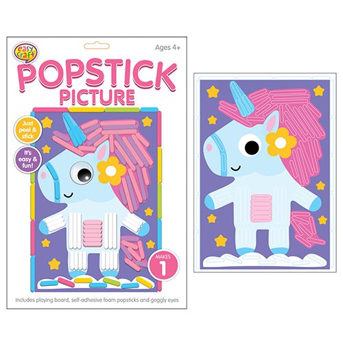 Unicorn Popstick Picture Kit