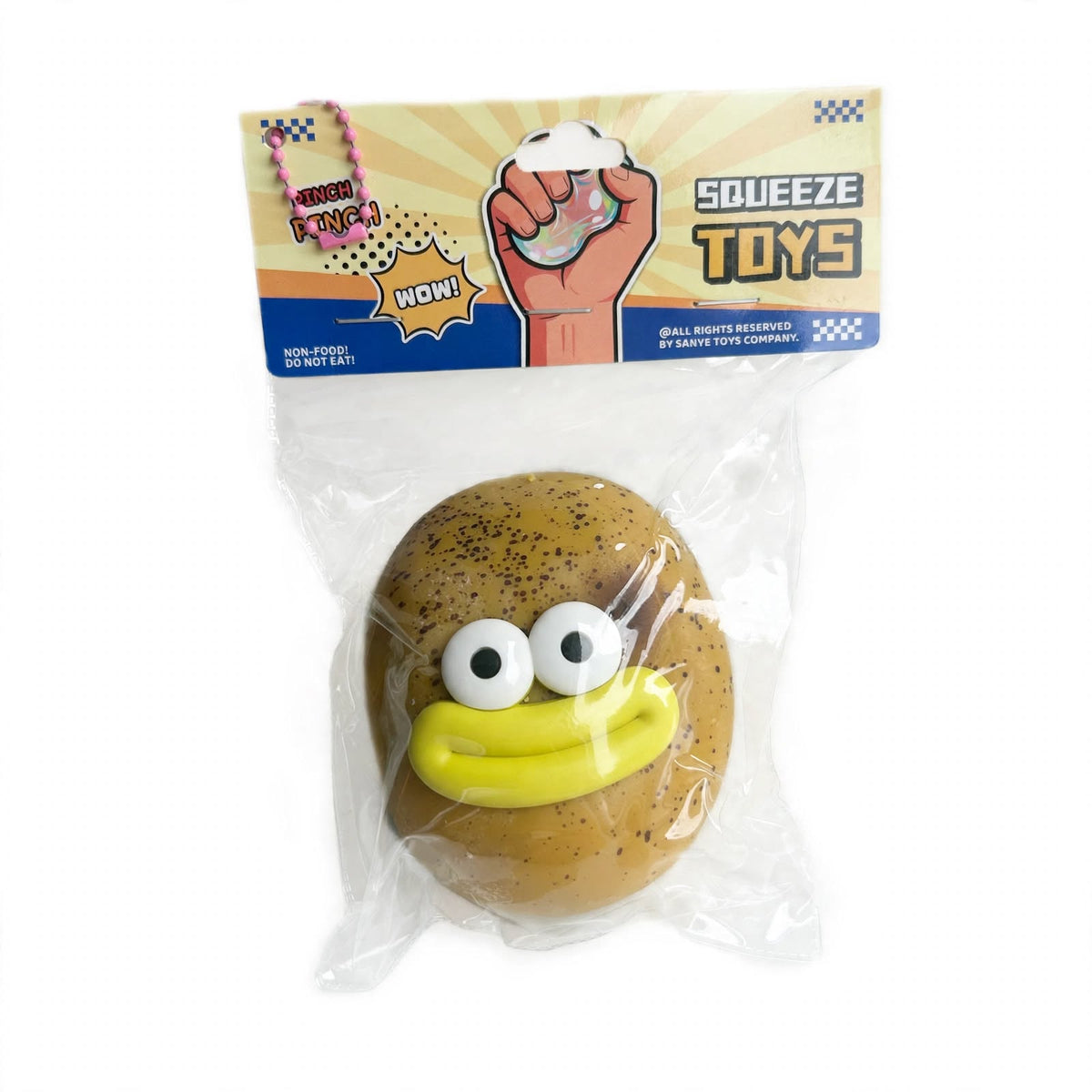 Squishy Spuds Squish Fidget Squeeze Potato Sensory Taba Toy - 4 to Collect