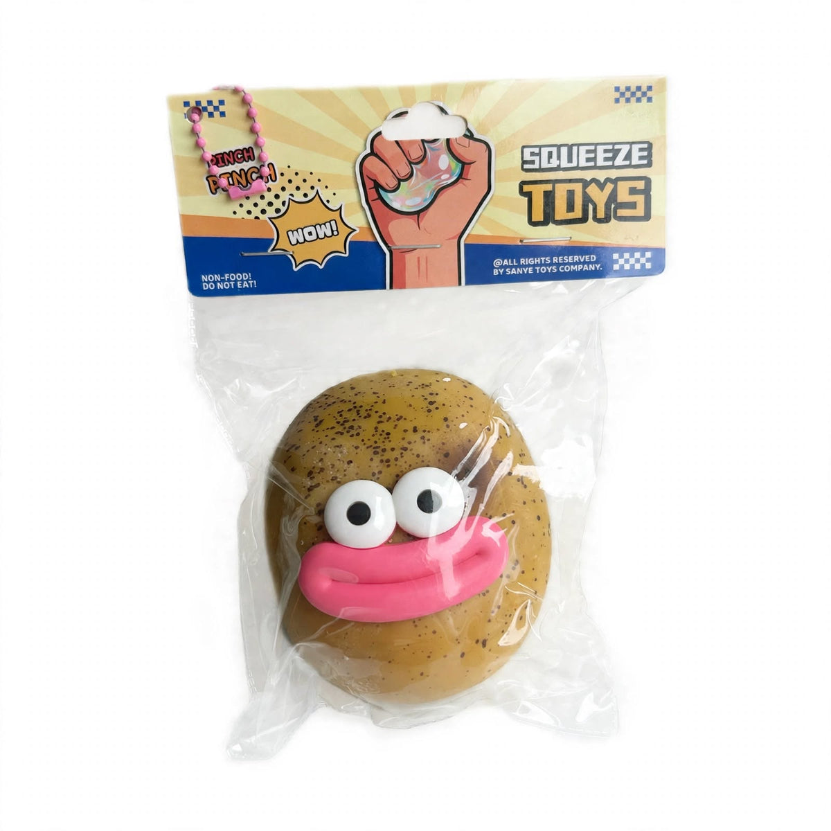 Squishy Spuds Squish Fidget Squeeze Potato Sensory Taba Toy - 4 to Collect