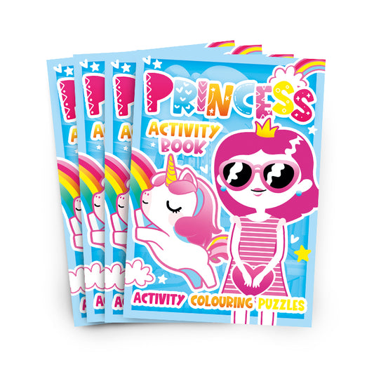 Cute Princess Mini Activity Books x 5