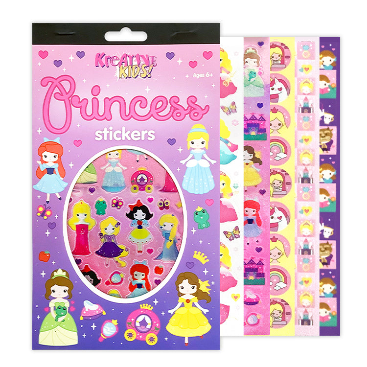 Princess Bumper Sticker Pad