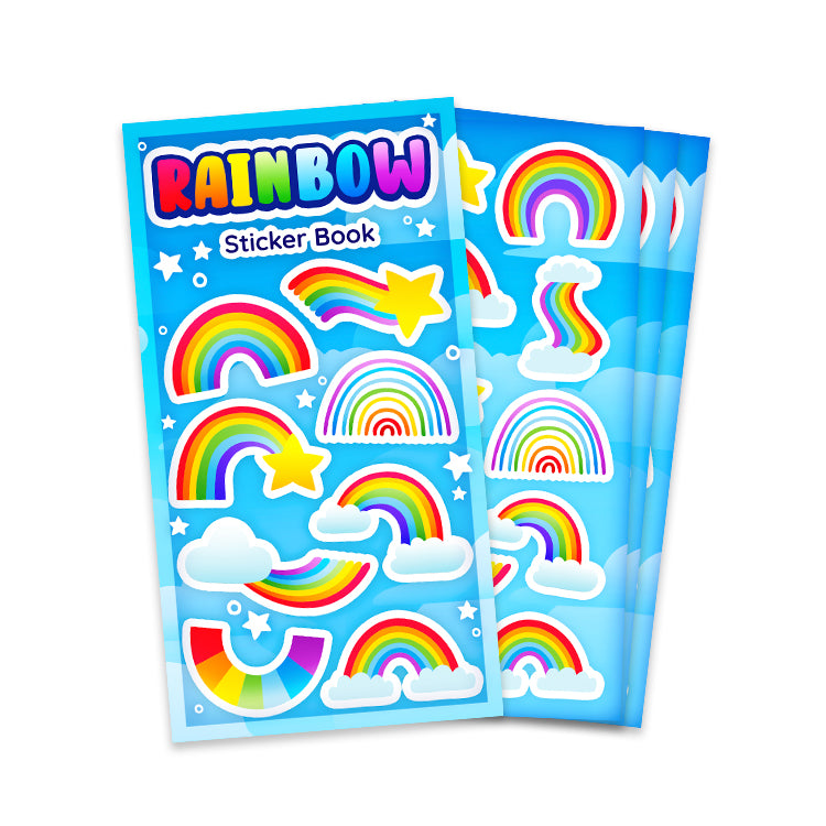Rainbow Mini Sticker Book (12 Sheets)