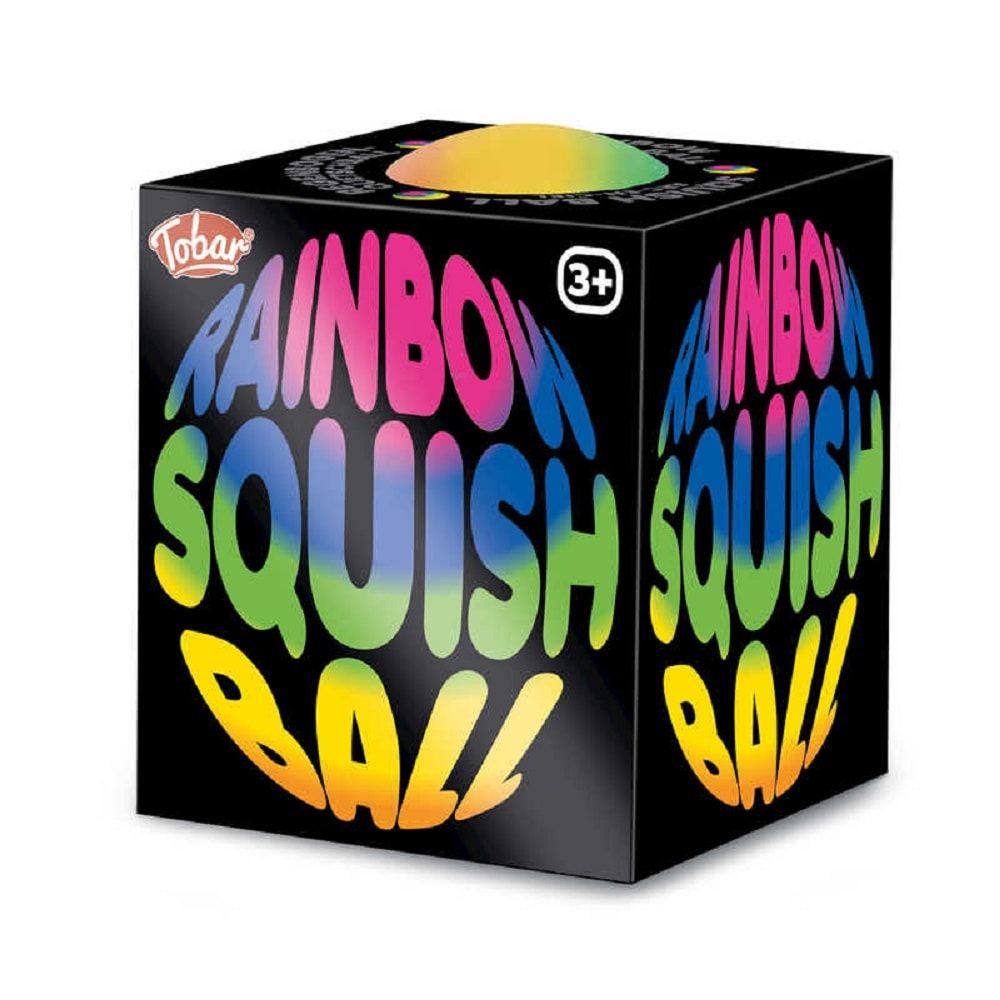 Scrunchems Rainbow Squish Ball - Fidget Squishy Sensory Toy