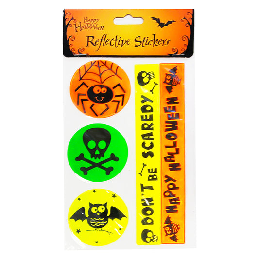 Halloween Reflective Sticker Pack