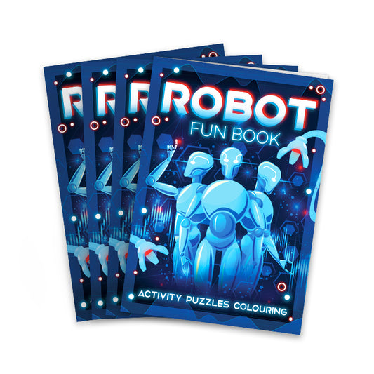 Robot Mini Activity Book