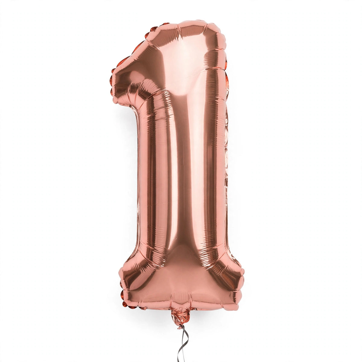 Foil Birthday Foil Balloons Numbers (0-9) 3 Colours - Gold, White, Rose Gold