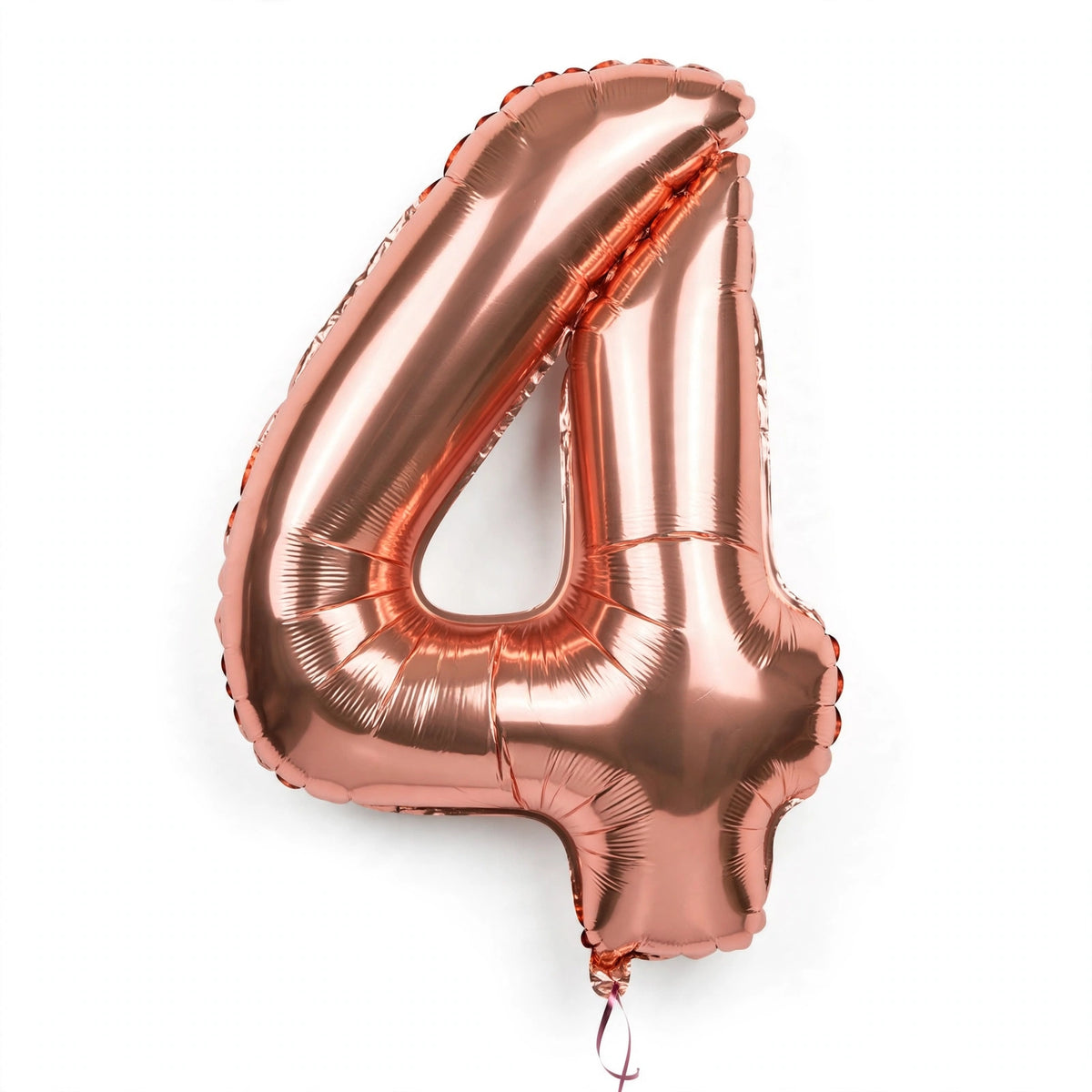 Foil Birthday Foil Balloons Numbers (0-9) 3 Colours - Gold, White, Rose Gold