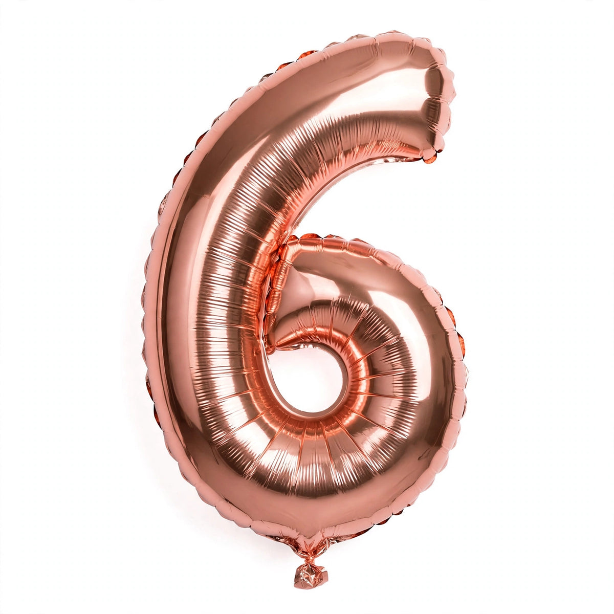 Foil Birthday Foil Balloons Numbers (0-9) 3 Colours - Gold, White, Rose Gold