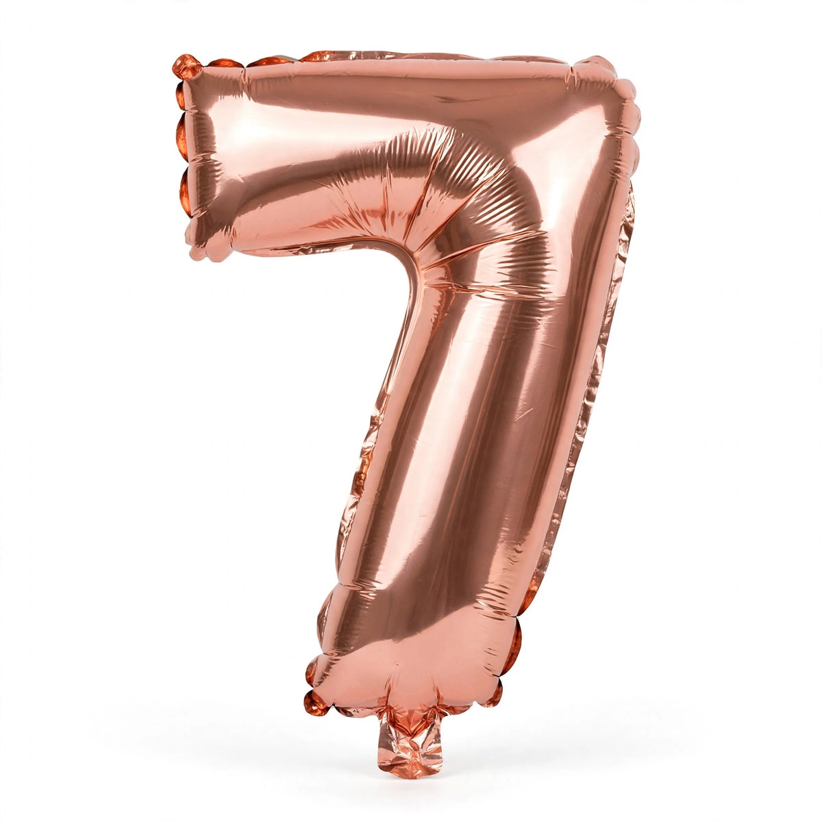 Foil Birthday Foil Balloons Numbers (0-9) 3 Colours - Gold, White, Rose Gold