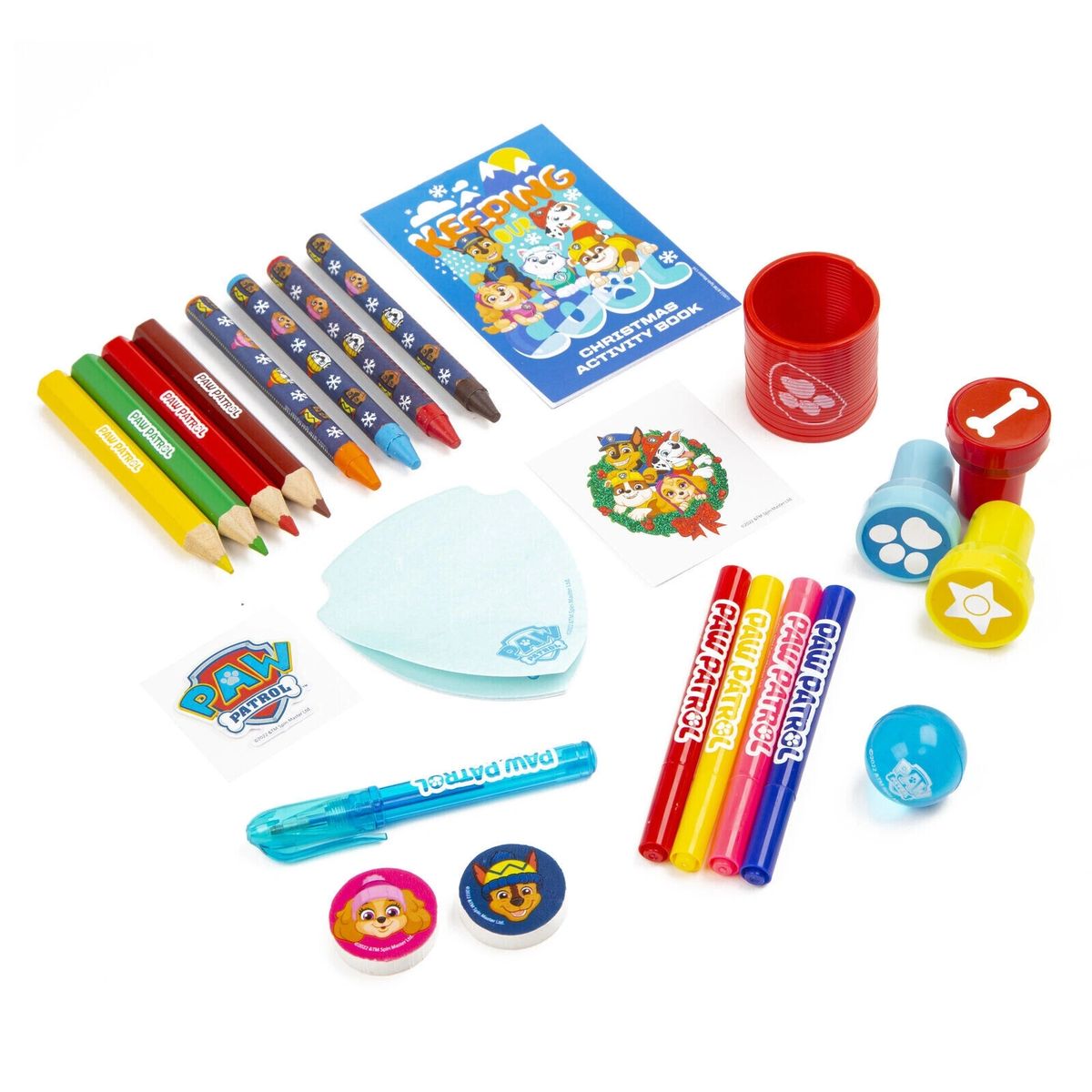 Paw Patrol Advent Calendar includes Stationery