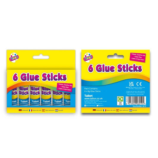 Value 6 Pack Glue Stick Set