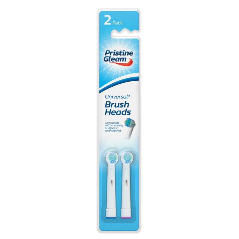 Universal* Power Toothbrush Head Pack Of 2
