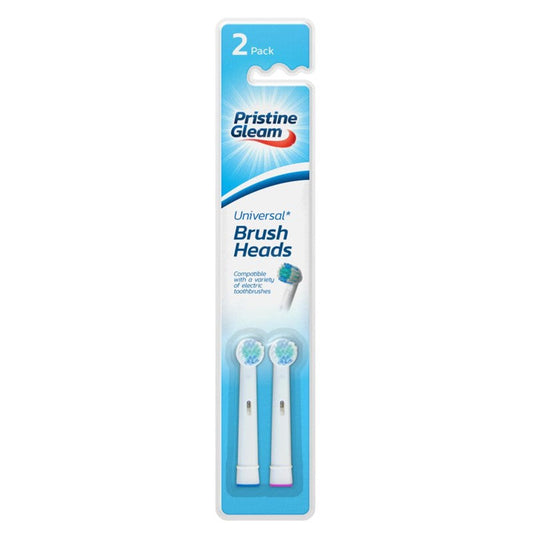 Universal* Power Toothbrush Head Pack Of 2