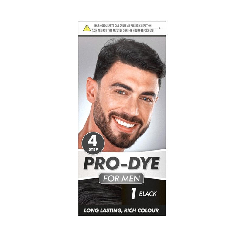 Men’s Black Hair Dye No.1 Long Lasting Rich Colour 310998