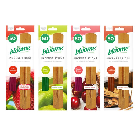 Incense Sticks And Holder Pack Of 50 Assorted Fragrance Scents