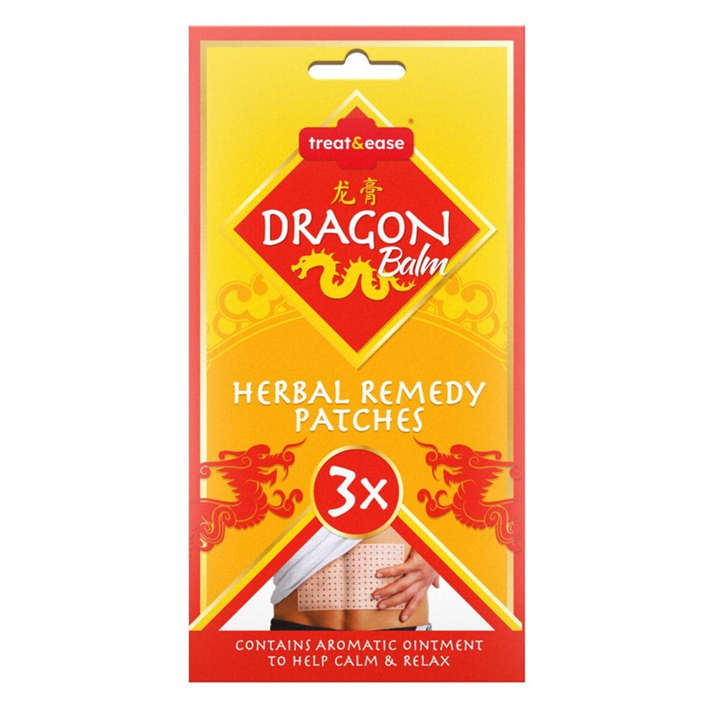 Dragon Balm Herbal Remedy Patches Pack Of 3 –