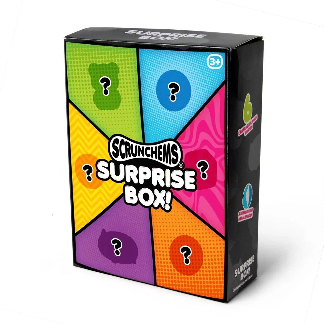 Scrunchems Squishy Surprise Box - 6 Pack of Squishy Fidget Sensory Toys Box Set