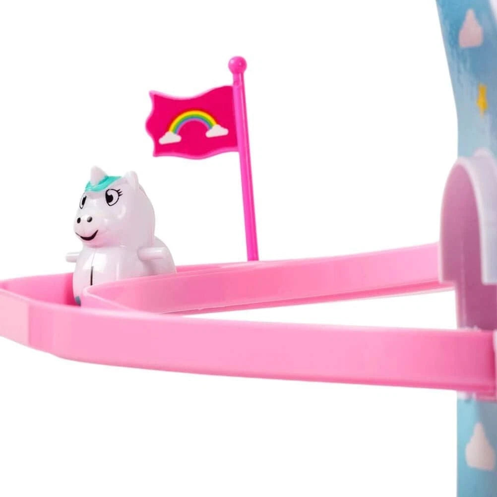 Unicorn Race Climb & Slide Game