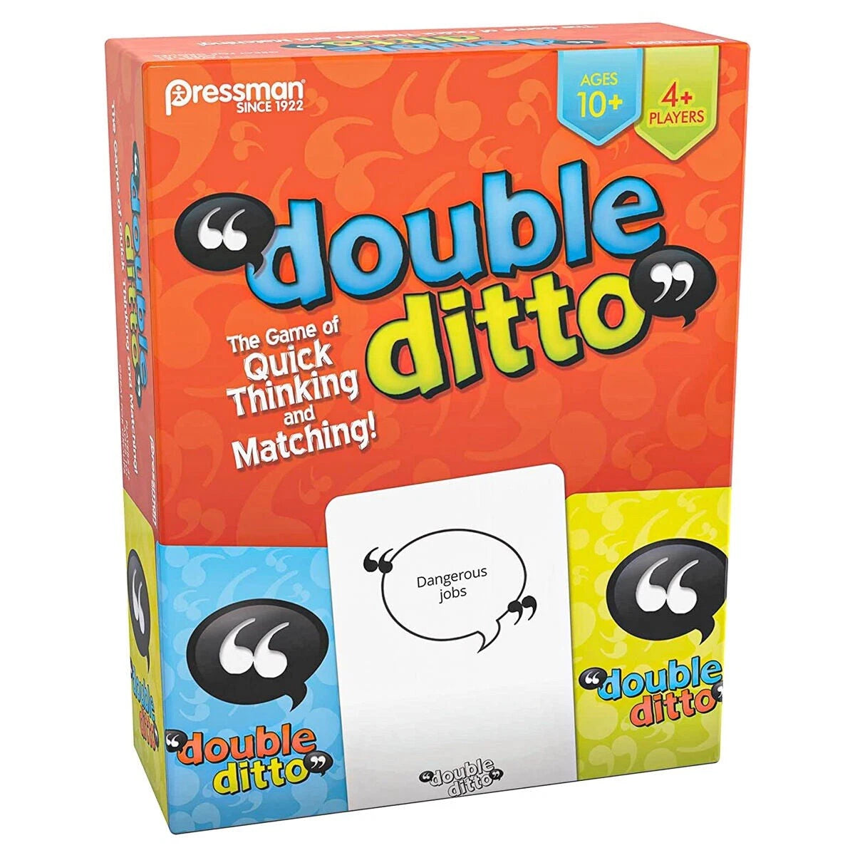 Double Ditto - Fun Family Fast-Paced Think & Match Board & Card Game