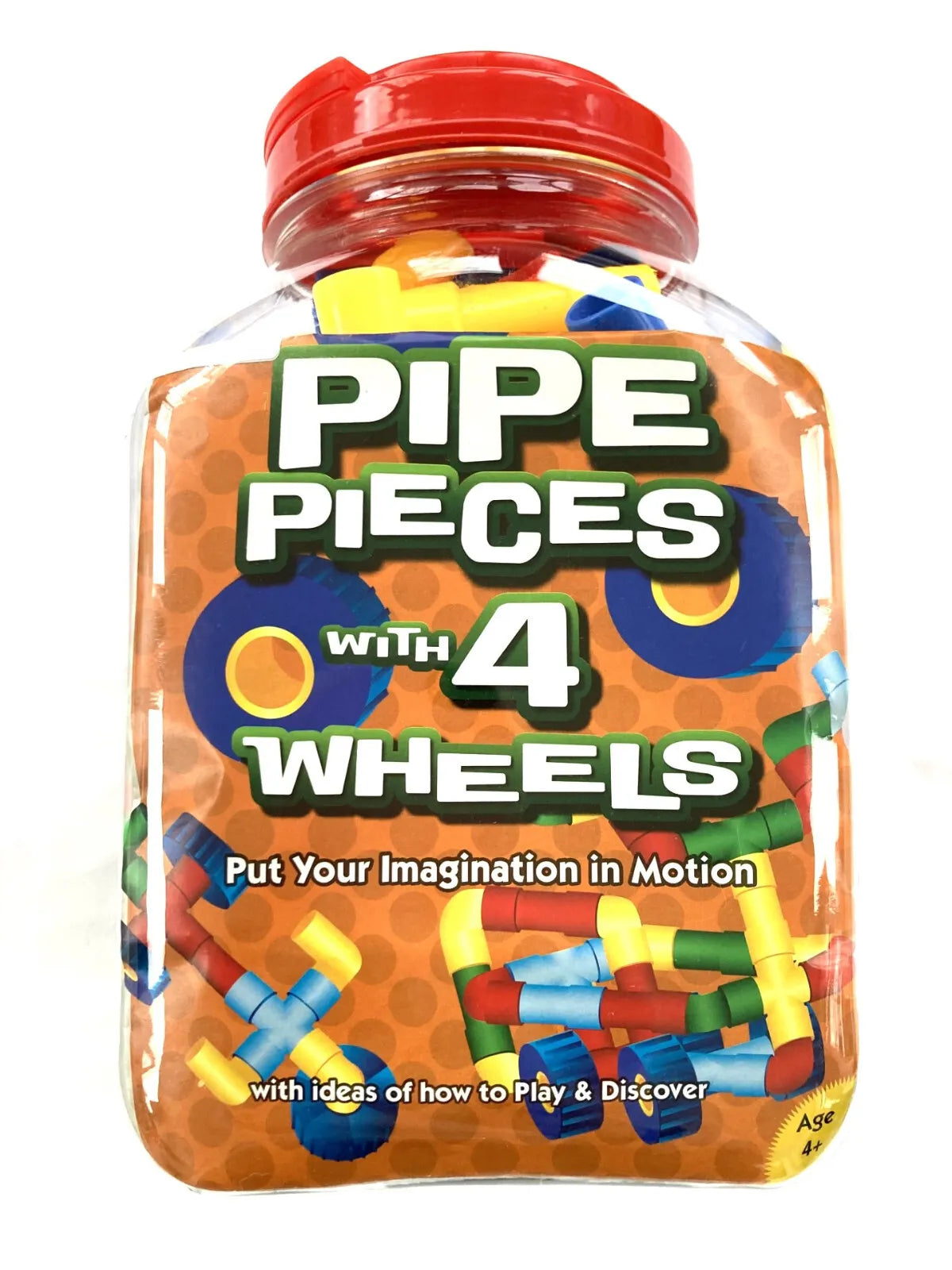 Mega Jumbo Jar Pipe Pieces Play Set