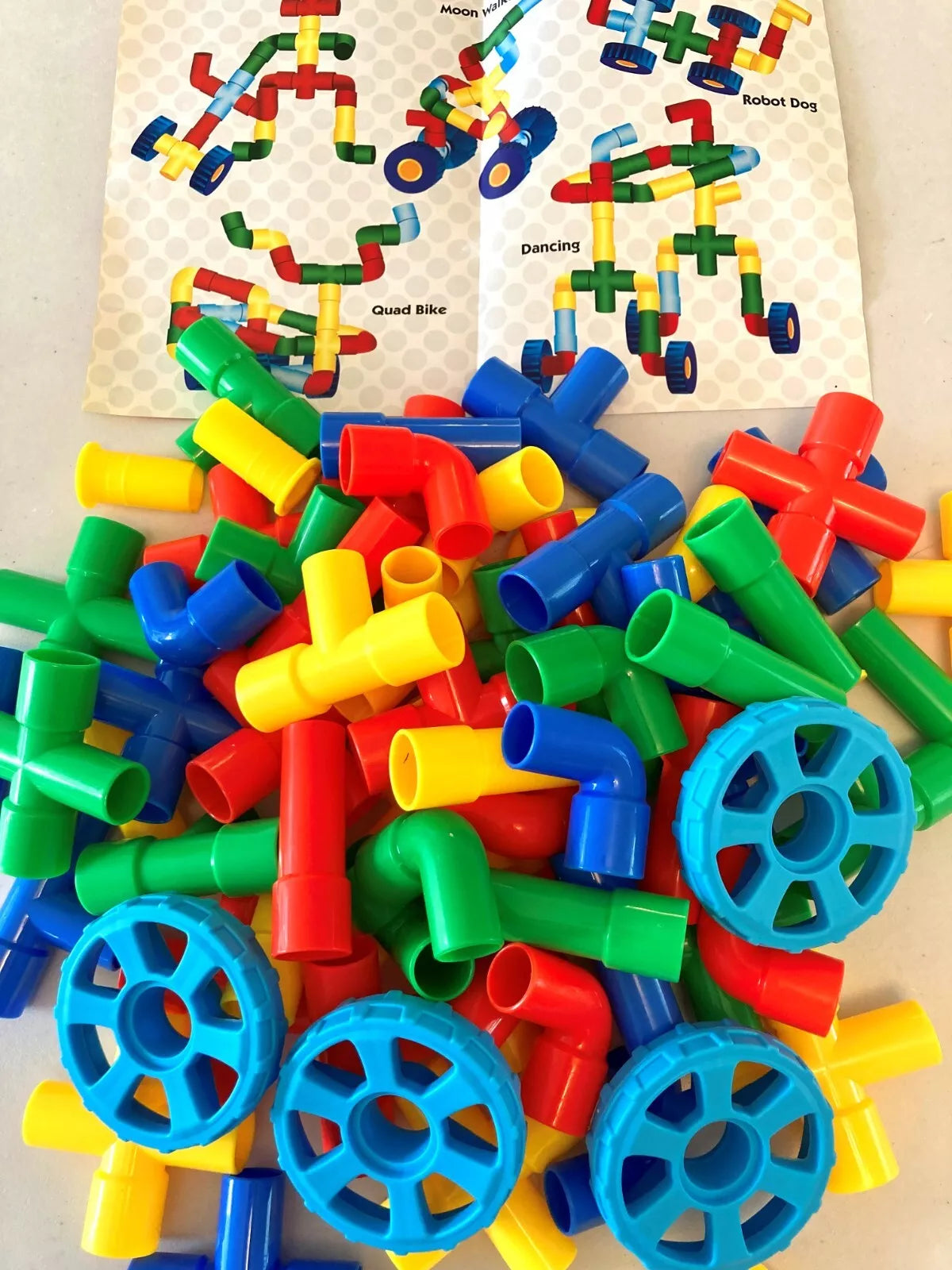 Mega Jumbo Jar Pipe Pieces Play Set