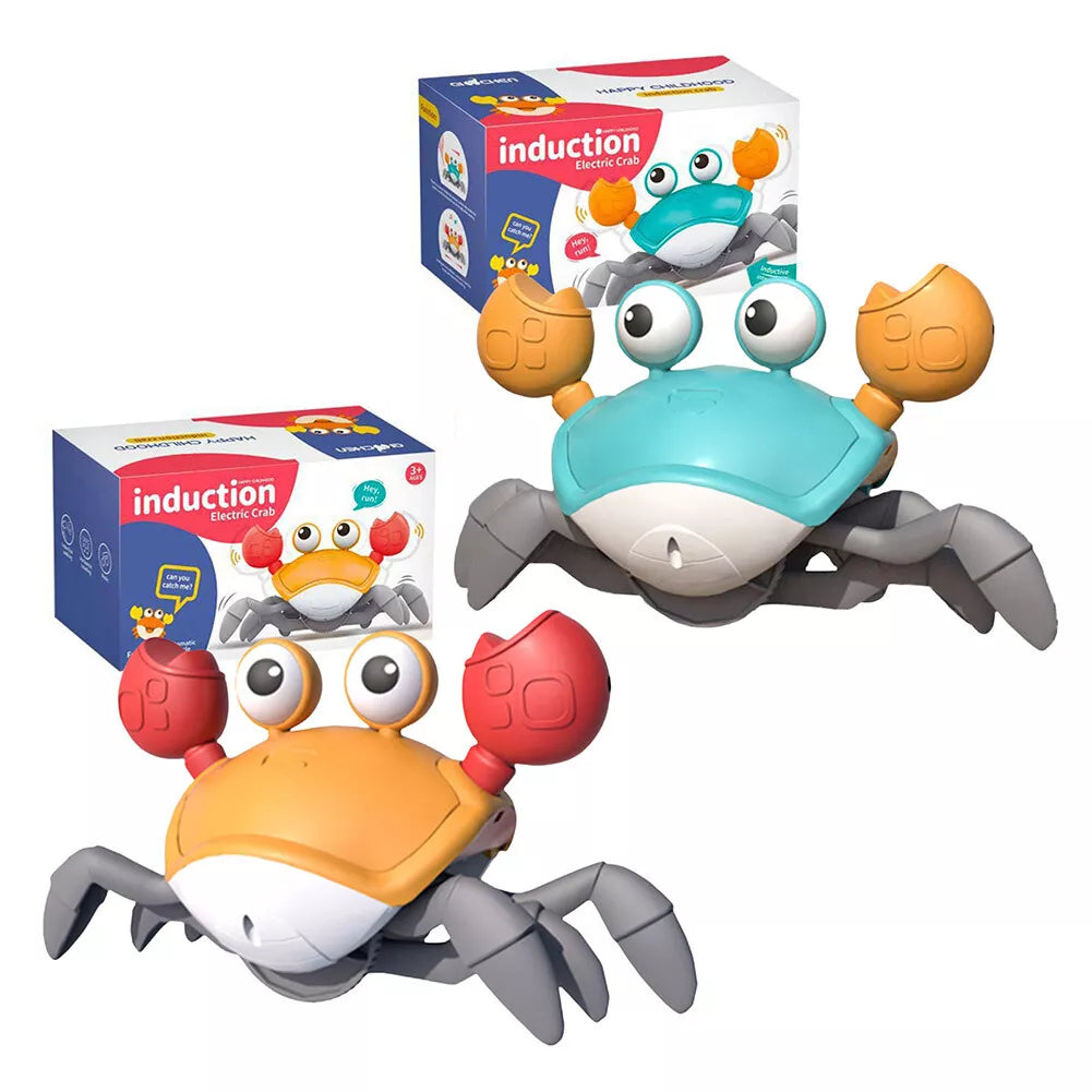 Crab Moving Induction Toy with Sound & Lights