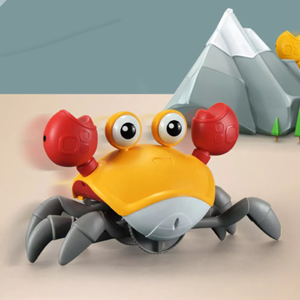 Crab Moving Induction Toy with Sound & Lights